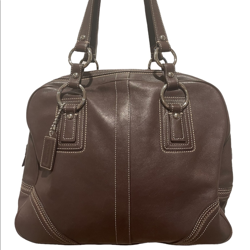 COACH Brown Soho Tote